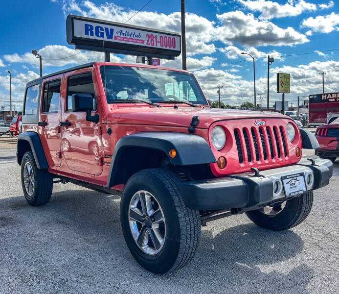 2013 Jeep Wrangler Unlimited for sale at RGV AutoHub in Harlingen TX