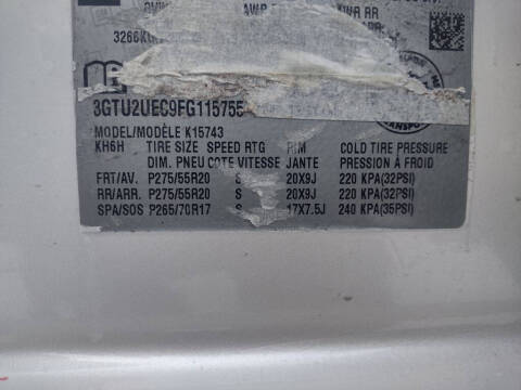 2015 GMC Sierra 1500