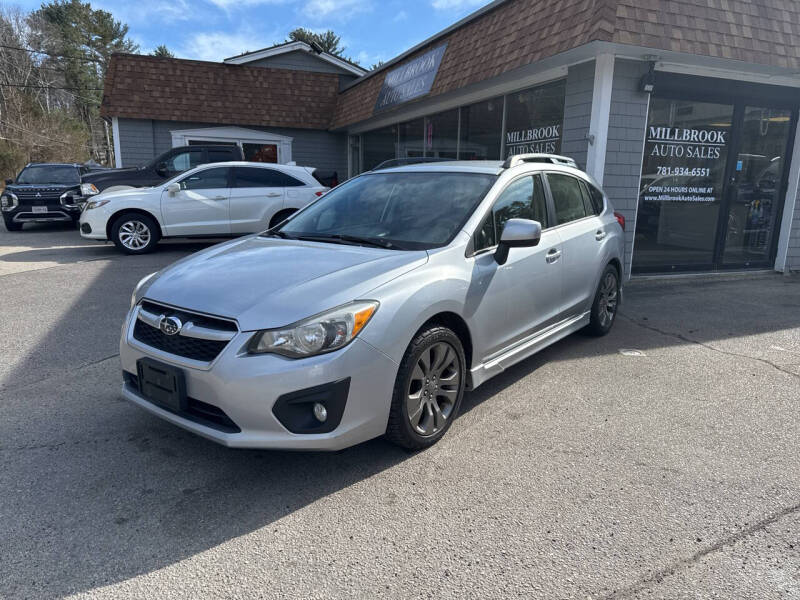 2013 Subaru Impreza for sale at Millbrook Auto Sales in Duxbury MA
