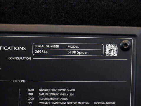 2022 Ferrari SF90 Spider