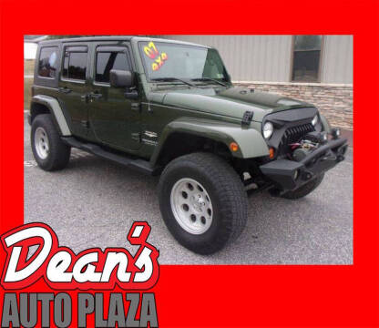 2007 Jeep Wrangler Unlimited for sale at Dean's Auto Plaza in York PA