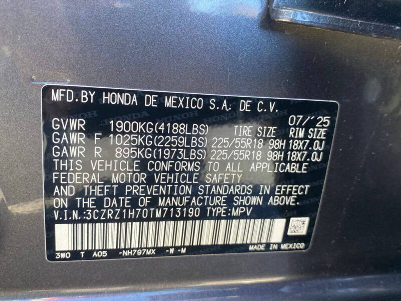 2026 Honda HR-V EX-L