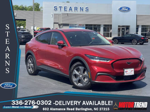 2021 Ford Mustang Mach-E for sale at Stearns Ford in Burlington NC