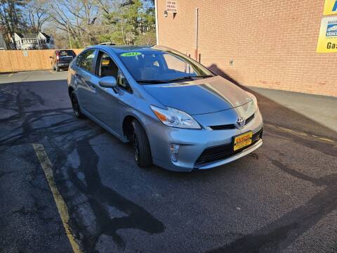 2012 Toyota Prius for sale at Exxcel Auto Sales in Ashland MA