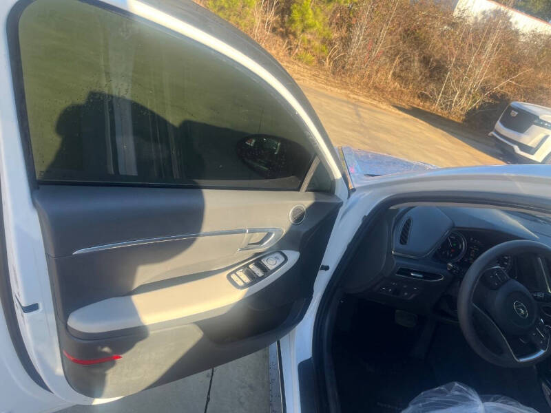 2021 Hyundai Sonata Hybrid Blue