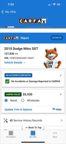 2010 Dodge Nitro SXT