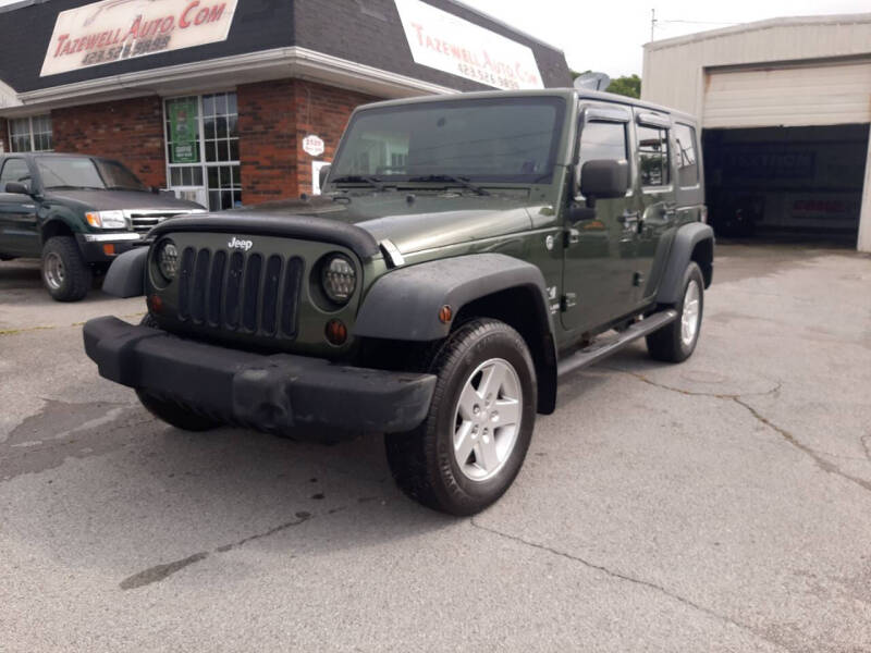 2008 Jeep Wrangler Unlimited for sale at tazewellauto.com in Tazewell TN