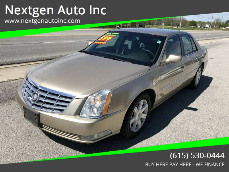 2006 Cadillac DTS for sale at Nextgen Auto Inc in Smithville TN