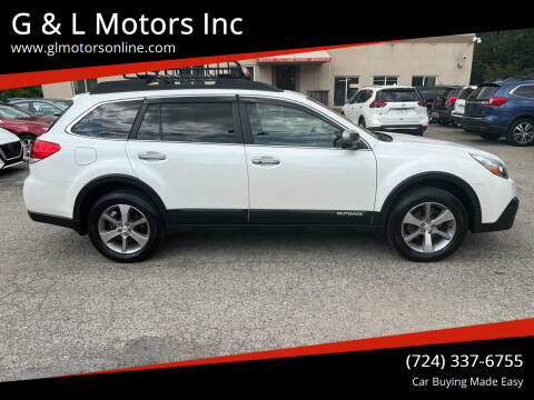 2014 Subaru Outback for sale at G & L Motors Inc in New Kensington PA