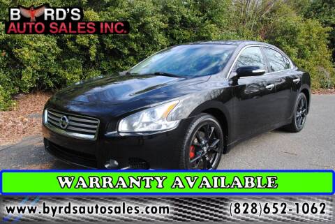 2014 Nissan Maxima for sale at Byrds Auto Sales in Marion NC