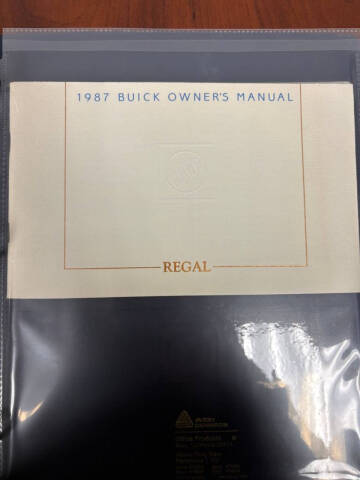 1987 Buick Regal Grand National Turbo