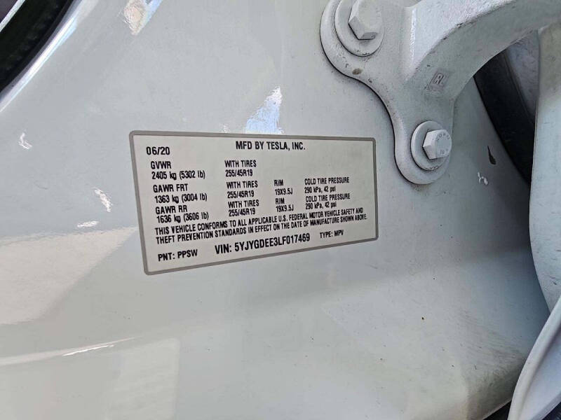 2020 Tesla Model Y Long Range