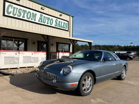 2005 Ford Thunderbird for sale at Custom Auto Sales - AUTOS in Longview TX