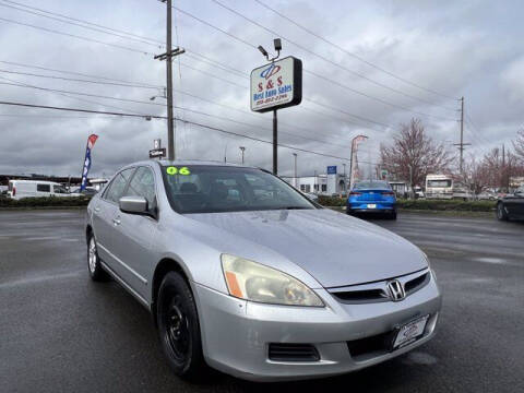 2006 Honda Accord for sale at S&S Best Auto Sales LLC in Auburn WA