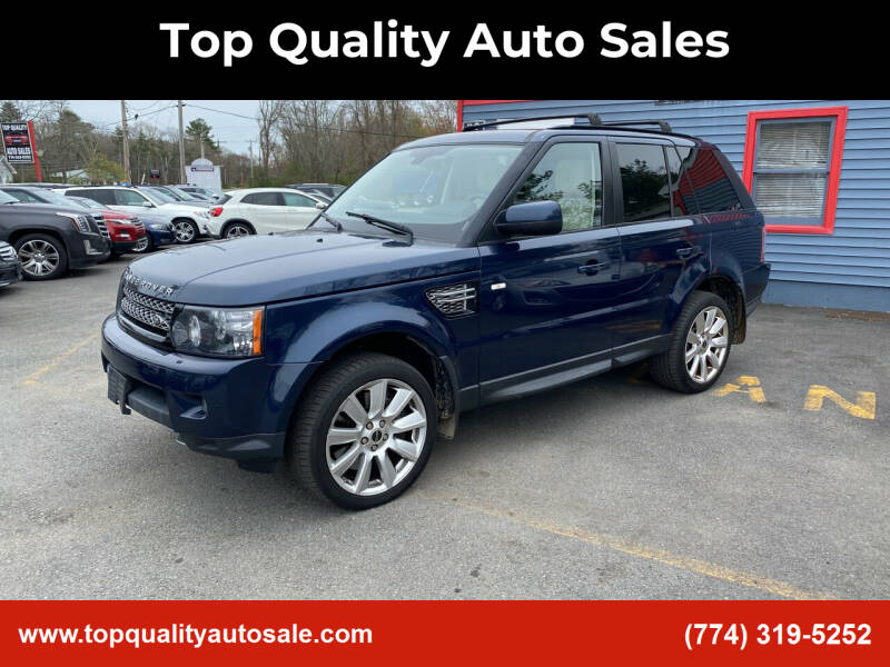 2012 Land Rover Range Rover Sport for sale at Top Quality Auto Sales in Westport MA