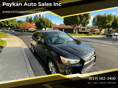 2015 Mitsubishi Outlander Sport for sale at Paykan Auto Sales Inc in San Diego CA
