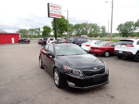 2014 Kia Optima for sale at Marty's Auto Sales in Savage MN