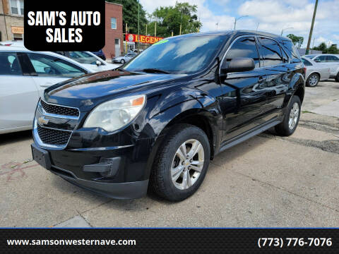 2011 Chevrolet Equinox for sale at SAM'S AUTO SALES in Chicago IL