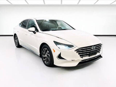 2022 Hyundai Sonata Hybrid Blue