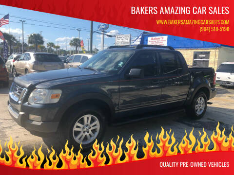2010 Ford Explorer Sport Trac for sale at Bakers Amazing Car Sales in Jacksonville FL