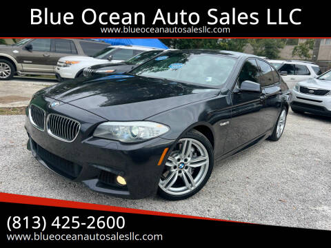 2013 BMW 5 Series for sale at Blue Ocean Auto Sales LLC in Tampa FL