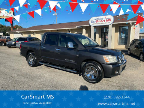 2007 Nissan Titan for sale at CarSmart MS in Diberville MS