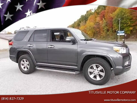 2011 Toyota 4Runner for sale at Titusville Motor Company in Titusville PA