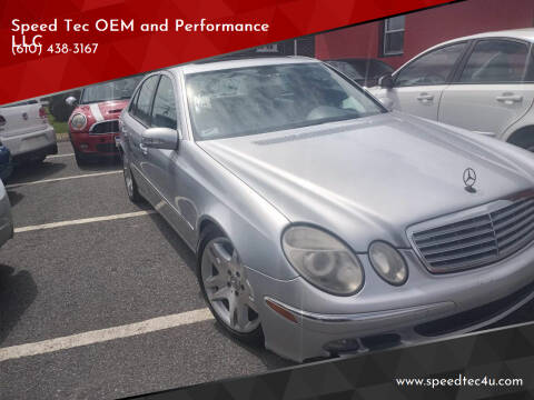 2006 Mercedes-Benz E-Class for sale at Speed Tec OEM and Performance LLC in Easton PA