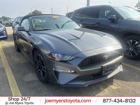 2021 Ford Mustang for sale at Joe Myers Toyota PreOwned in Houston TX