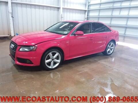 2012 Audi A4 for sale at East Coast Auto Source Inc. in Bedford VA