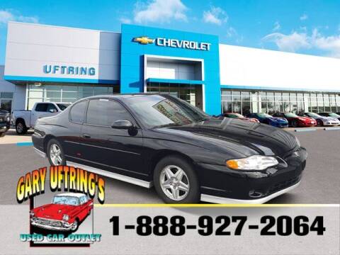 2001 Chevrolet Monte Carlo for sale at Gary Uftring's Used Car Outlet in Washington IL