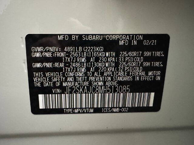 2021 Subaru Forester Premium