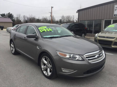 2012 Ford Taurus for sale at KEITH JORDAN'S 10 & UNDER in Lima OH