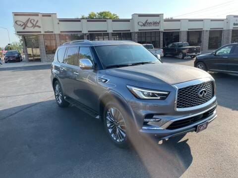 2021 Infiniti QX80 for sale at ASSOCIATED SALES & LEASING in Marshfield WI