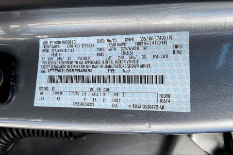 2025 Ford F-150