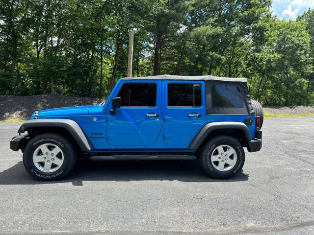 2016 Jeep Wrangler Unlimited Sport