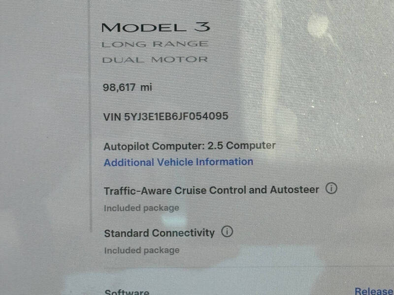 2018 Tesla Model 3 Long Range
