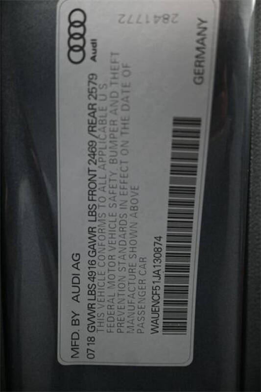 2018 Audi A5 Sportback 2.0T quattro Premium Plus