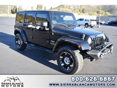 2015 Jeep Wrangler Unlimited for sale at SIERRA BLANCA MOTORS in Roswell NM