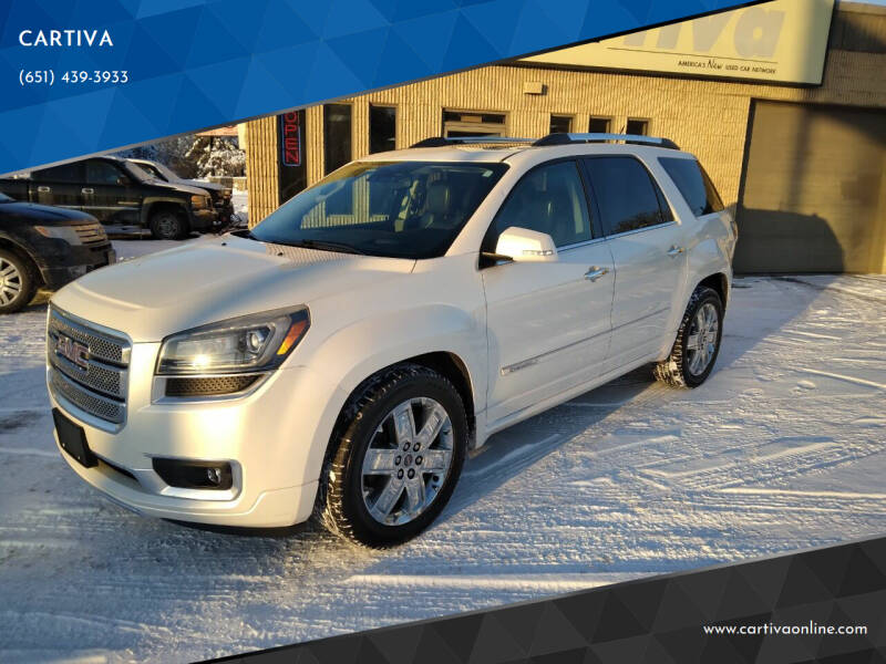 2014 GMC Acadia for sale at CARTIVA in Stillwater MN