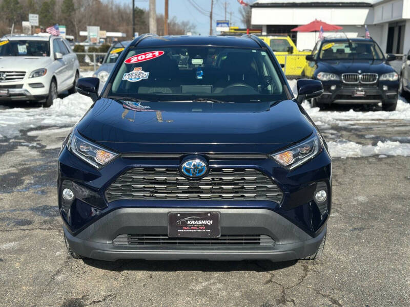 2021 Toyota RAV4 Hybrid for sale at Krasniqi Auto Sales LLC in La Plata MD