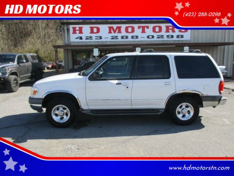 2001 Ford Explorer for sale at HD MOTORS in Kingsport TN