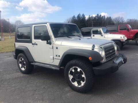 2008 Jeep Wrangler for sale at FIREBALL MOTORS LLC in Lowellville OH