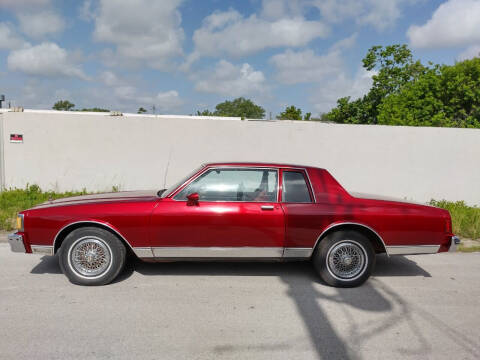 1984 Chevrolet Caprice for sale at Car Mart Leasing & Sales in Hollywood FL
