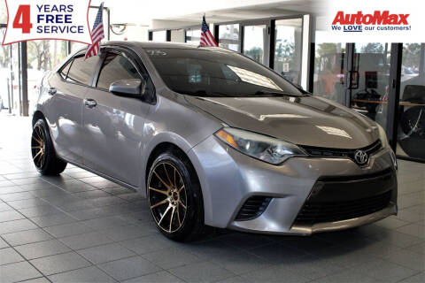 2015 Toyota Corolla for sale at Auto Max in Hollywood FL