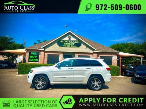 2019 Jeep Grand Cherokee for sale at Auto Class Direct in Plano TX