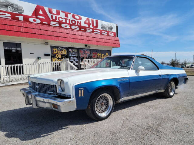 1973 Chevrolet El Camino for sale at Auto Auction 4 U, LLC in Converse, TX