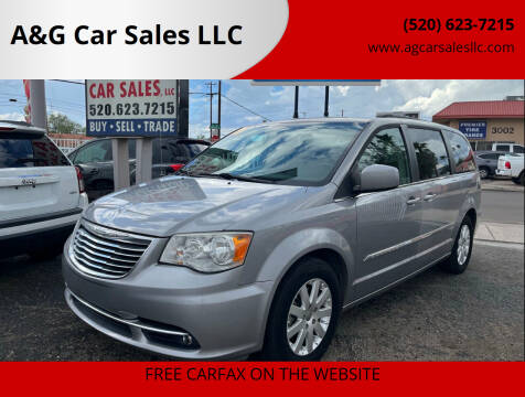 2016 Chrysler Town and Country for sale at A&G Car Sales  LLC in Tucson AZ