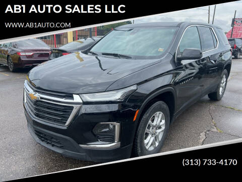 2022 Chevrolet Traverse for sale at AB1 AUTO SALES LLC in Detroit MI