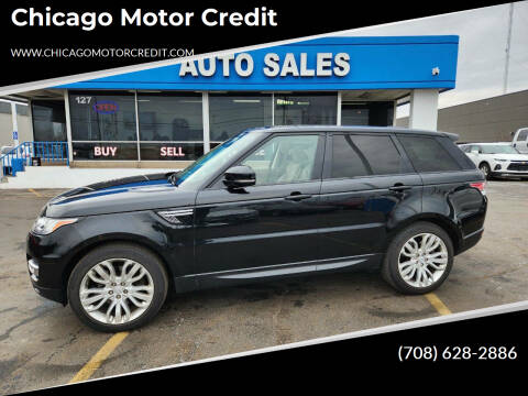 2015 Land Rover Range Rover Sport for sale at Chicago Motor Credit in South Holland IL
